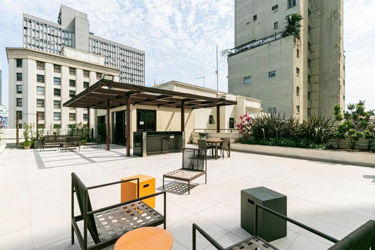 Novo E Rustico Studio No Centro-Sp/Metro Luz Apartamento São Paulo Exterior foto